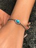 Vintage Pendant Adjustable Turquoise Bracelet