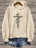 Women's Faith Printed Hooded Sweatshirt
