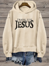 Women's Thank You Jesus Faith Hooded Sweatshirt