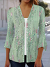 Women's Floral Spring Print Fashion Cardigan