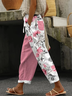 Women's Floral Print Casual Pants