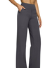 Women Plain Casual Pant Daily Spring/Fall Straight Pants